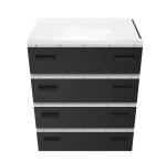 Stacked High Voltage Solar Energy Storage Lithium Battery 10KWh 15KWH 20kwh