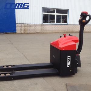 China Convenient 500kg Electric Pallet Forklift , Self - Loading Pallet Lifting Equipment wholesale