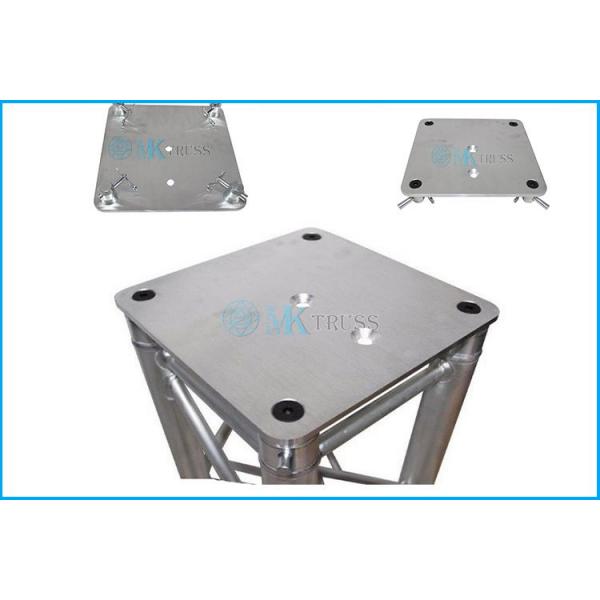Aluminum Alloy Truss System Base Plate for Square Ground Support Structure Solution