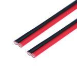 PVC Pure Copper Clad Aluminum Audio Speaker Wire Red Black Parallel