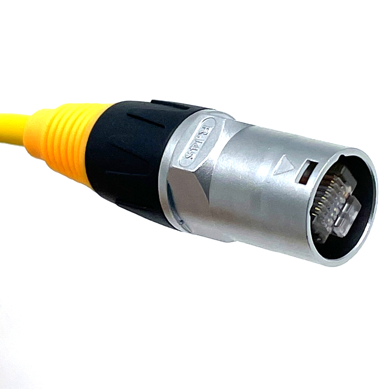 RJ45 Waterproof Cables Metal Connector Male Plug Ethernet Connector Plug Network Extension Cable