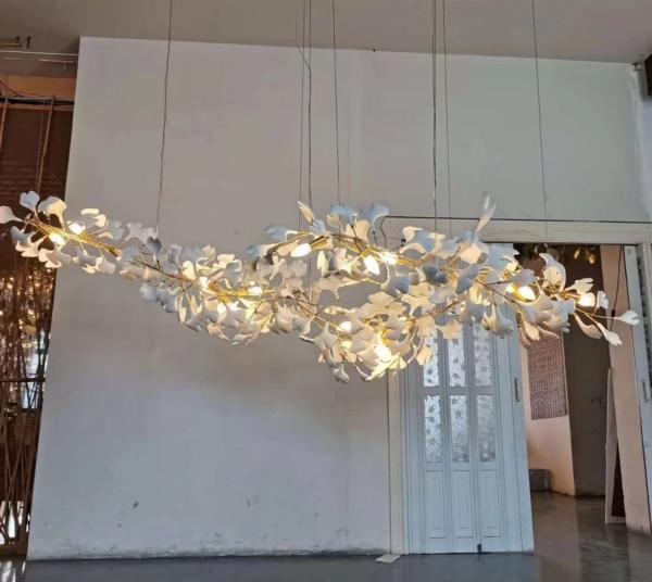 Big Huge Huge Customized Pendant Lamp 9500lm Prefabricated Villa Luxury Pendant
