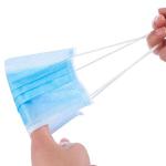 Elastic Ear Loop Anti Dust 3 Ply Non Woven Face Mask