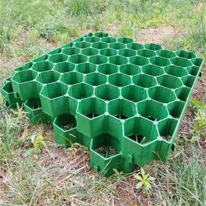China HDPE Plastic Grass Lawn Honeycomb Gravel Stabilizer Road Paving Grid Parking Lot wholesale