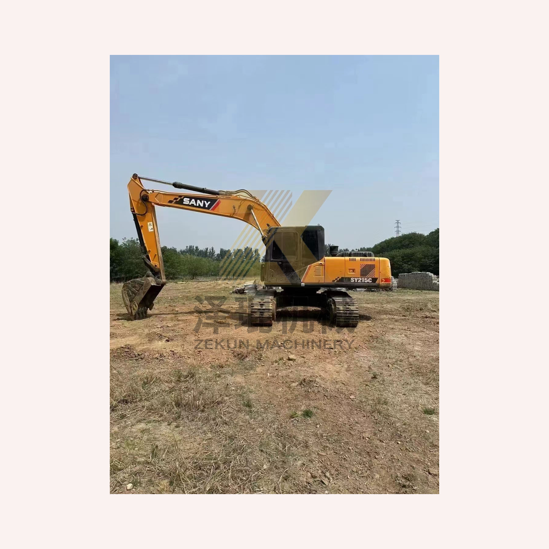 Other Hydraulic Pump Used Sany Mini SY215C Excavator with 10001-20000 Working Hours