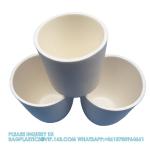 Alumina Al2o3 Ceramic Crucible High Alumina Material Glass Melting Crucible For