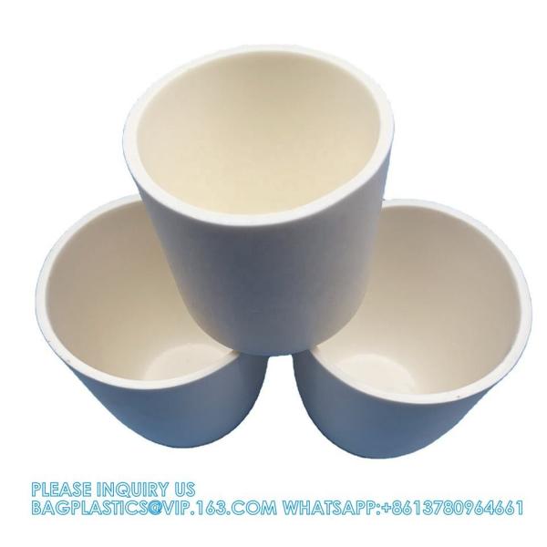 Alumina Al2o3 Ceramic Crucible High Alumina Material Glass Melting Crucible For