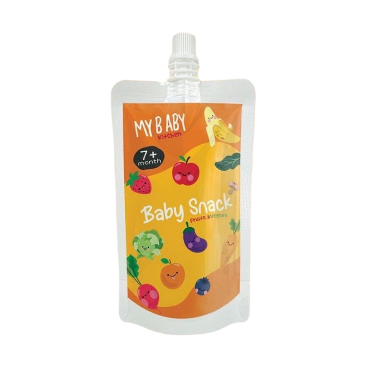 Heat Seal Resealable Liquid Spout Pouch 200ml For Drink