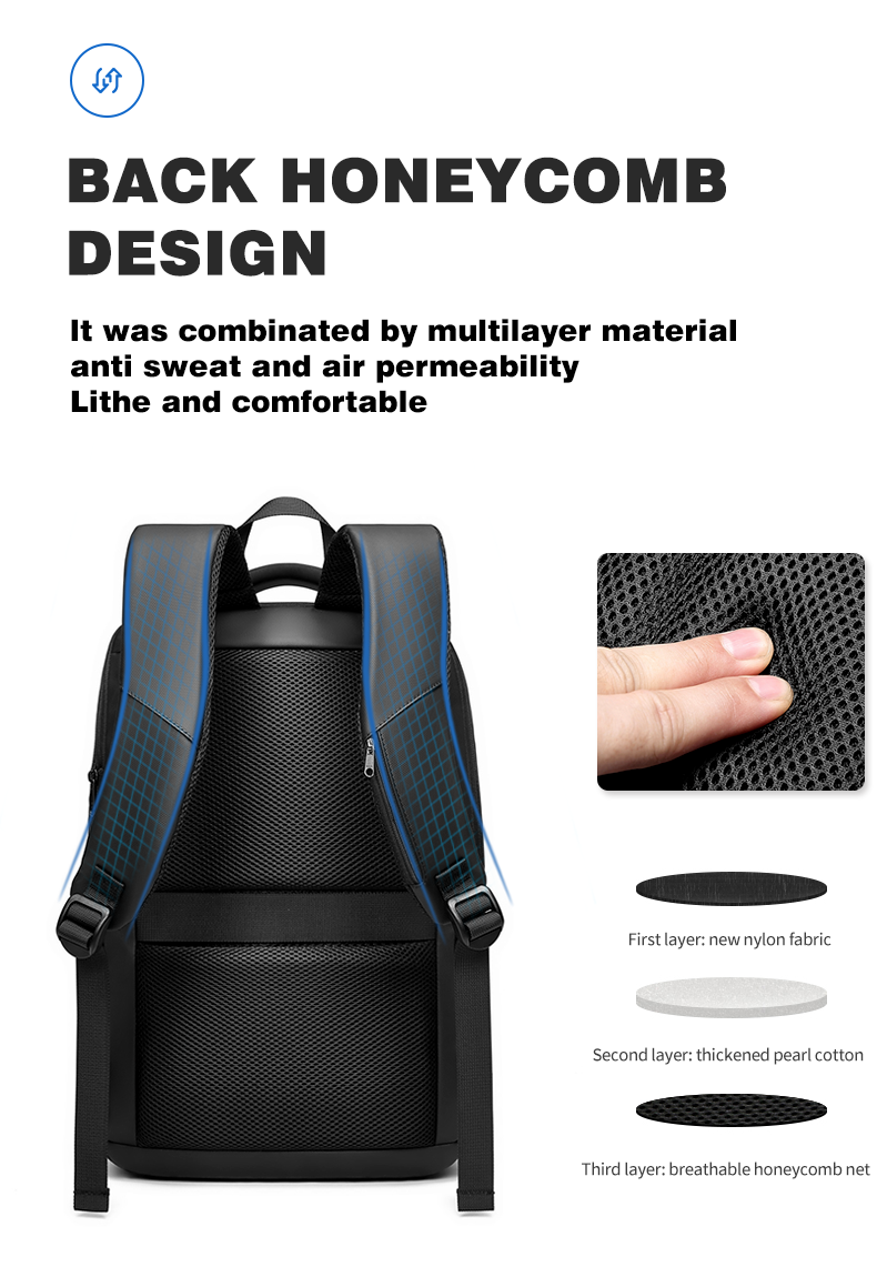 High Quality Waterproof Hard Shell Anti-theft Mochila 15.6 inch Men Business backpack bag usb Laptop Backpack