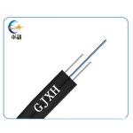 Single Mode FTTH Fiber Optic Drop Cable 2km 1km 2core 4core 657A 652D flat fiber