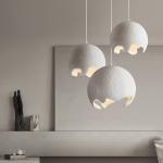Restaurant Dining Island LED Chandelier Modern Cafe Bar Study Bedroom Light Wabi