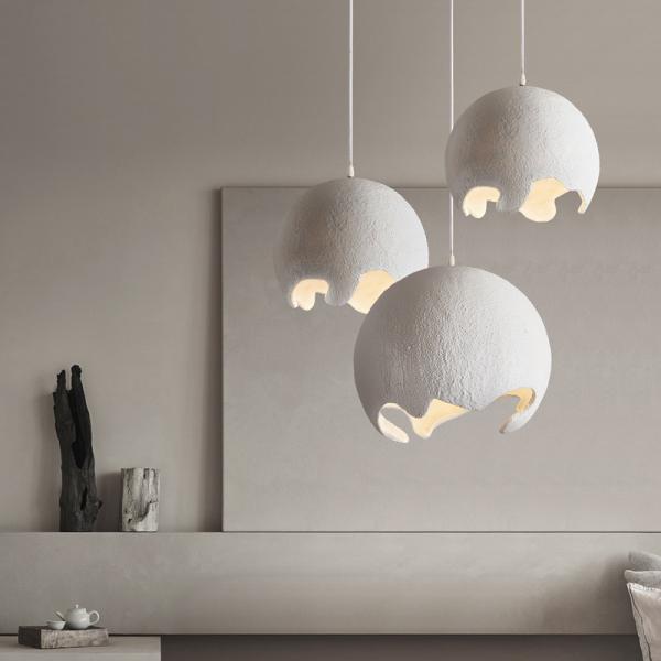 Restaurant Dining Island LED Chandelier Modern Cafe Bar Study Bedroom Light Wabi