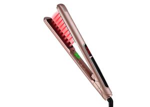 China MCH Professional 2 In 1 LCD Hair Straightener Infrared Flat Iron wholesale