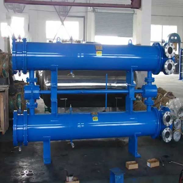 double tube sheet heat exchanger