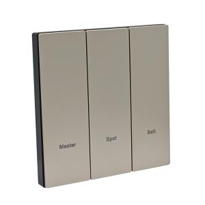China UK Square Box Smart Zigbee Light Switch Plastic Full Panel wholesale