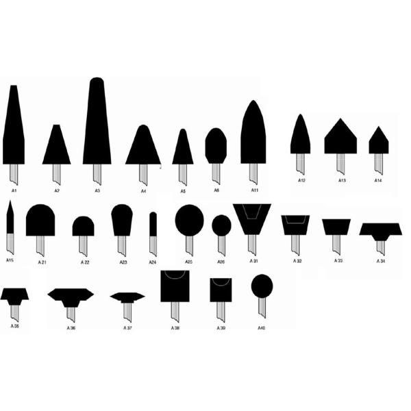 Aluminum Oxide Cylindrical Grinding Head Abrasive For Rust Removal