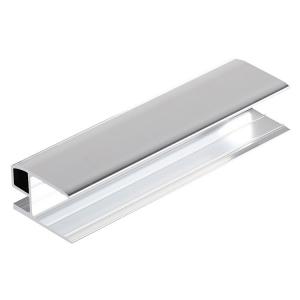 China Standard Aluminum Extrusion Profiles Bright Dip Surface For Shower Room on sale