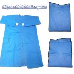 Logo Printing / Logo Stick Nonwoven Protective Isolation Gowns for OEM Level3