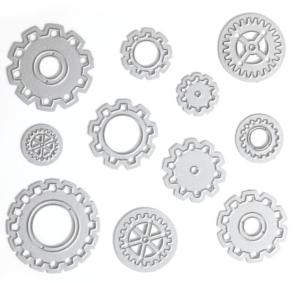 China DIY gear cutter Wheels gear Scrapbook Wheels Die 3933 wholesale