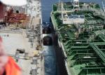 STS Operation Hydro Pneumatic Fender , 1 - 10m Length Commercial Boat Fenders