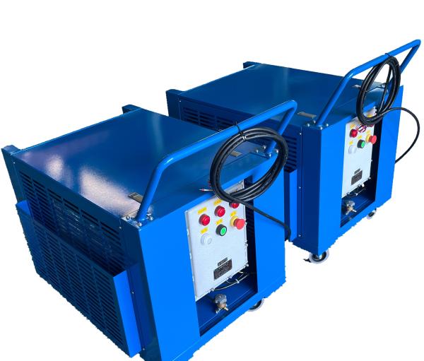 ATEX refrigerant recovery pump oil less 3HP recovery charging machine ac