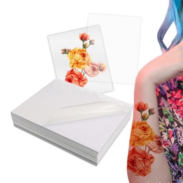 Transparent Decoration Direct Waterproof Printable Temporary Tattoo Sticker