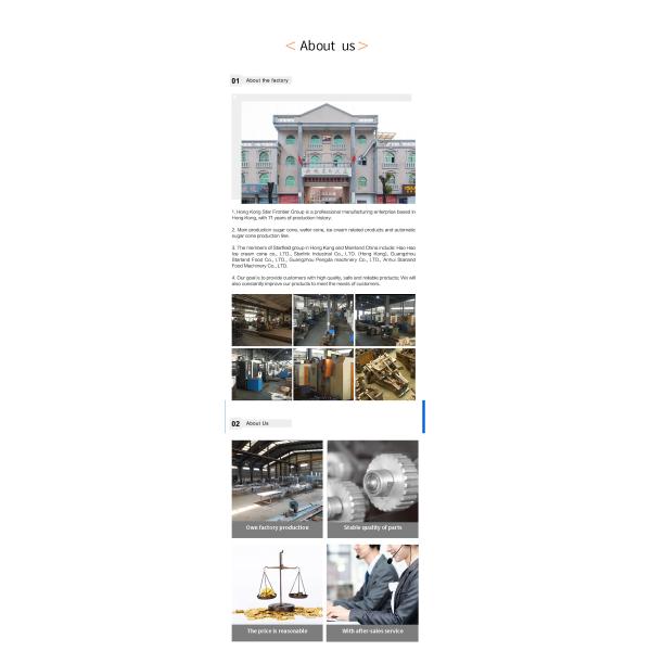 PLC Automatic Waffle Cone Production Line Waffle Biscuit Making Machine