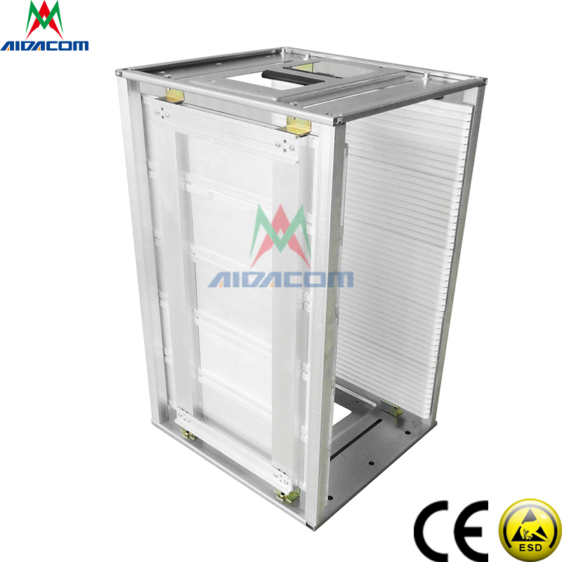 SMT ESD Protection 10e9 Ohm Antistatic Magazine Rack