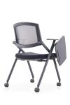 Training room Stackable Meeting Chairs with Writing Tablet