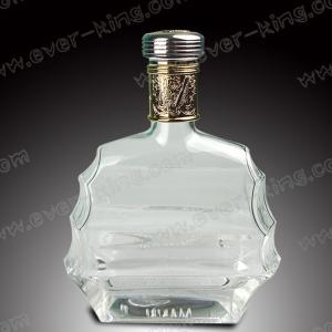China ISO9001 Rectangle Screw Top 750ml Liquor Bottles wholesale