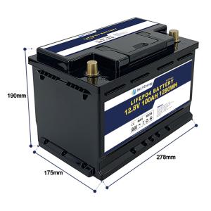 China Bely Energy 12V 100AH LiFePo4 Battery For Marine Boats 3 Year Warranty wholesale