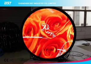China 1500 Nits Round Flexible LED Display For Shopping Center / Concert Room wholesale
