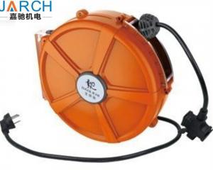 China Spring - Loaded Retractable Hose Reel PU Mesh Hose Material For Electrical Return on sale