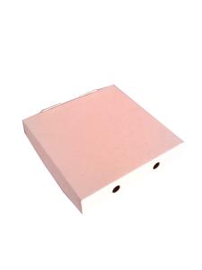 China White out side &amp; Brown in side Corrugated Pizza Box wholesale