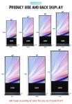 100/85/75/65/43/55 Inch Indoor Screen Lcd Advertising Display Screen Kiosk Hotel