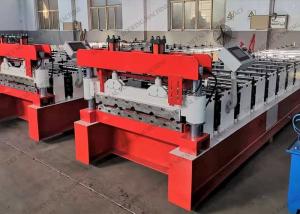 China 0.7mm 5kw Trapezoidal Roll Forming Machine For Metal Roofing Sheet wholesale