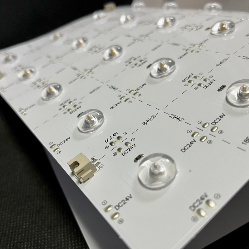 Cuttable Led Flexible Light Sheet 240x480mm 50LEDs Soft Sheet Light 170 Degree Lens