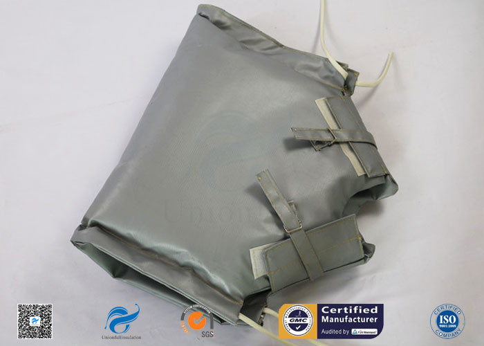 Pipe Insulation Jacket / Valve Insulation Jacket For High Temperature Resistance
