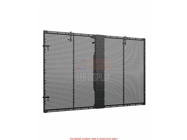 P6.25mm Outdoor LED Video Curtain Display High-Definition Building Facade