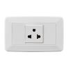Buy cheap House Electric Wall Sockets 1 Gang , American Power Socket Durable And Safe from wholesalers