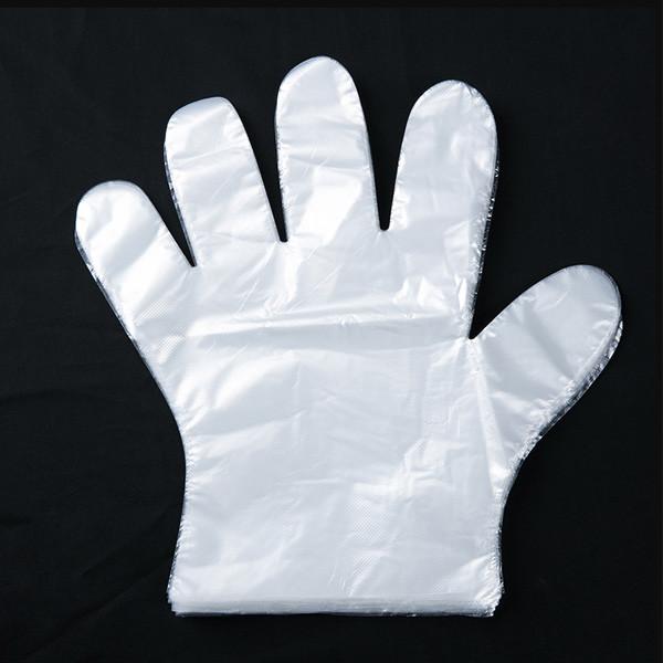 Disposable Food Prep Gloves Clear Safety PE Gloves For Kitchen Cooking Food