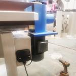 Industrial Grade Mini Belt Sanding Machine for Wood Polishing 1200mm Working