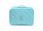 Women Travel Underwear Organizer / Makeup Bag With Different Compartments