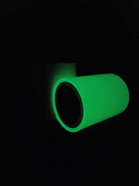 Neon Glow In The Dark Heat Transfer Vinyl Acrylic Green Luminescent Film