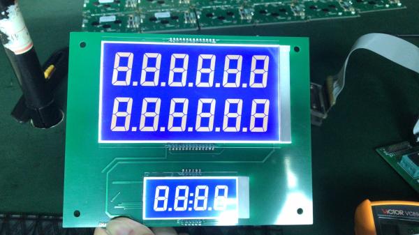 DFSTN LCD Module For Fuel Dispenser Industrial Display Super Wide Temperature