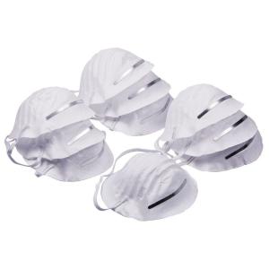 China Anti - Pm2.5 Ffp2 Cup Mask Needle Punched Cotton Material White Color wholesale