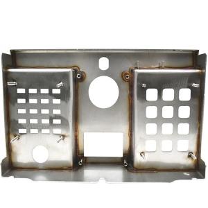 China Multifunctional Sheet Metal Stamping Process Laser Cut Cover Bracket wholesale