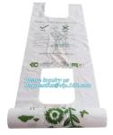 T Shirt Biodegradable Recycling Bags , Biodegradable Plastic Bags