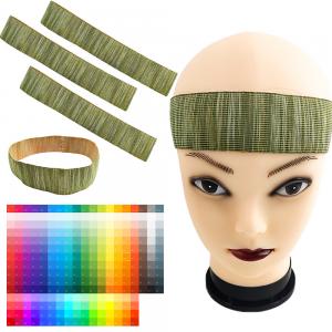 China wholesale free sample manufacturer custom embroidery design elastic wig band wholesale