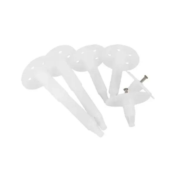 Plastic Wall Anchors Insulation Nail Anchor System With Customizable Color And Capacity